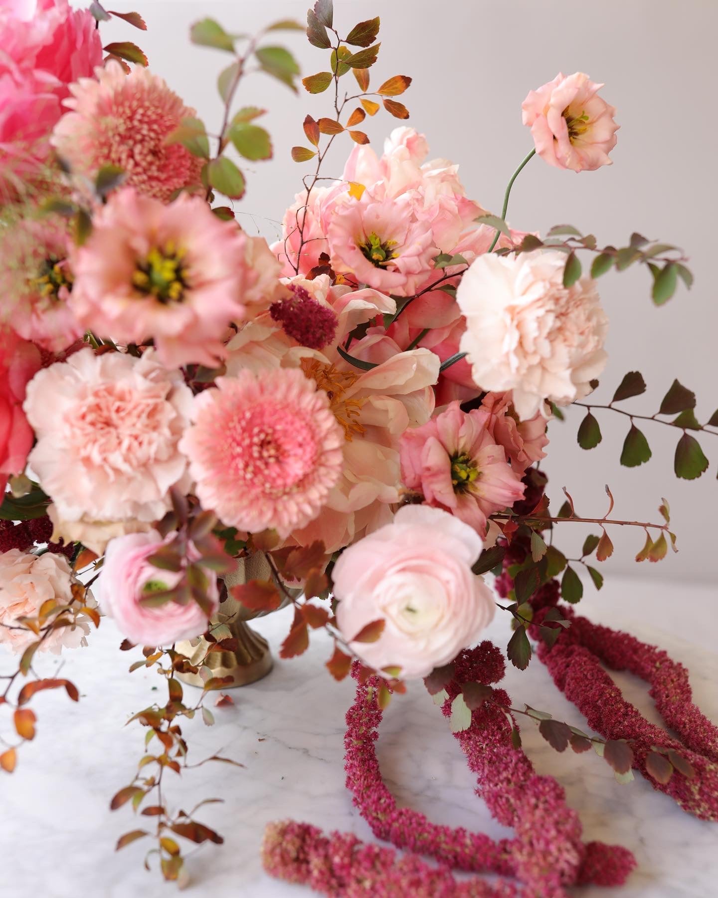 Holiday Flowers - Pink & Peach
