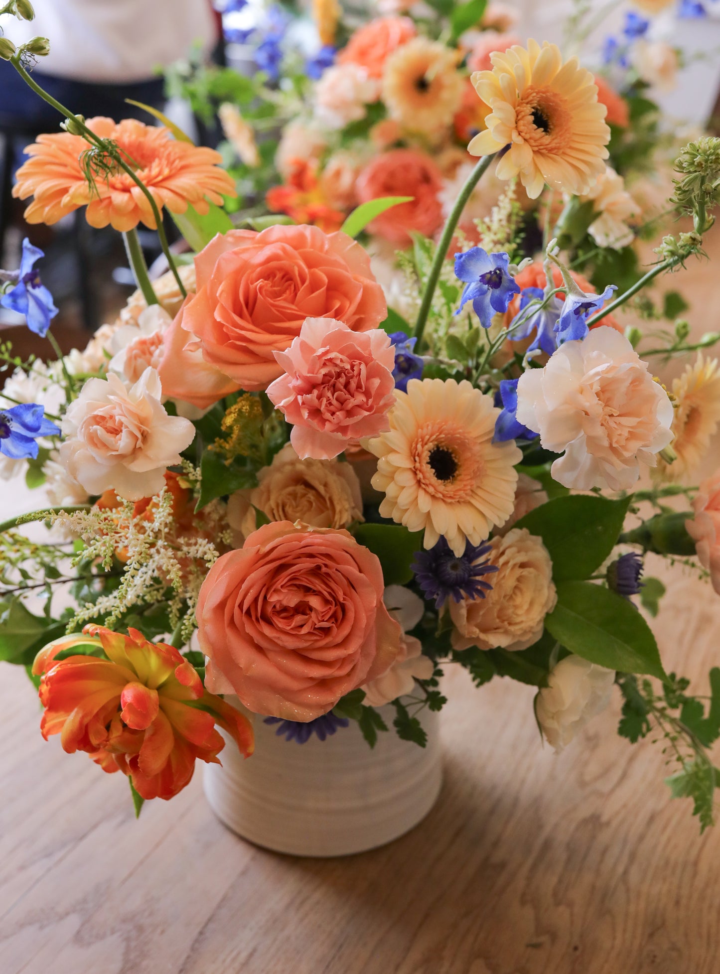 Holiday Flowers - Pink & Peach