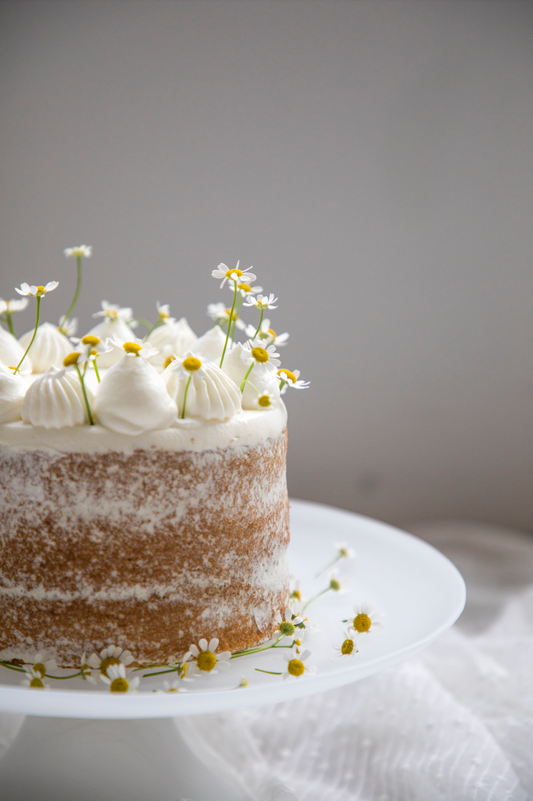 Fresh Flower Cake Single Flower Design