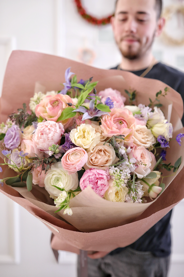 Customized - Peach, Cream & Lavender