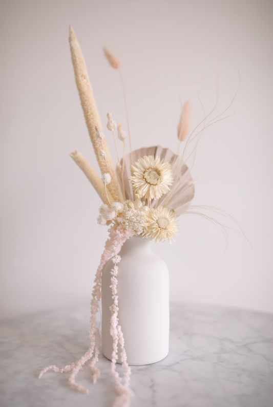 Pastel Dried Flower Arrangement